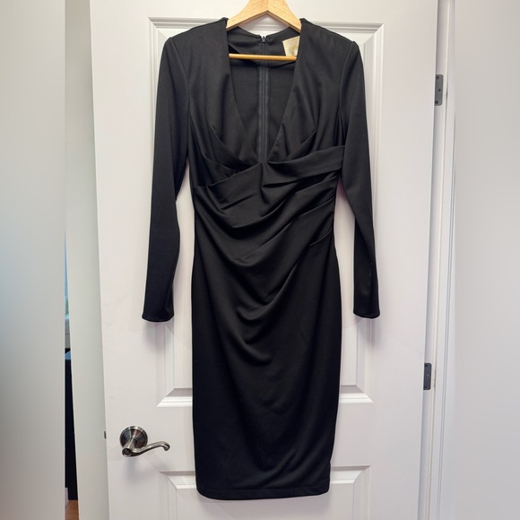 Nicoletta Cocktail Dress JX6019 Black - Picture 4 of 5